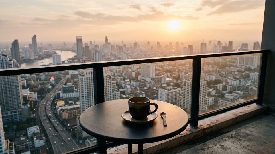 Bangkok im Morgenlicht